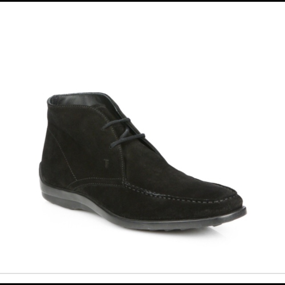 Tods quinn ankle boots black size 8